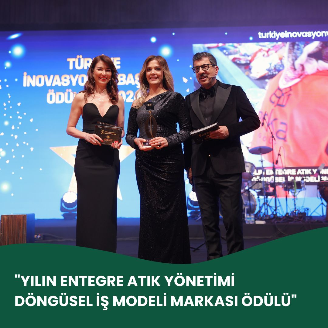 Yılın Entegre Atık Yönetimi Döngüsel İş Modeli Markası Ödülü'nü ERKA Group Aldı